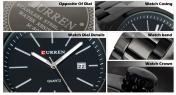 В продаже  часы   Curren stainless steel quartz . hardlex -  2014...